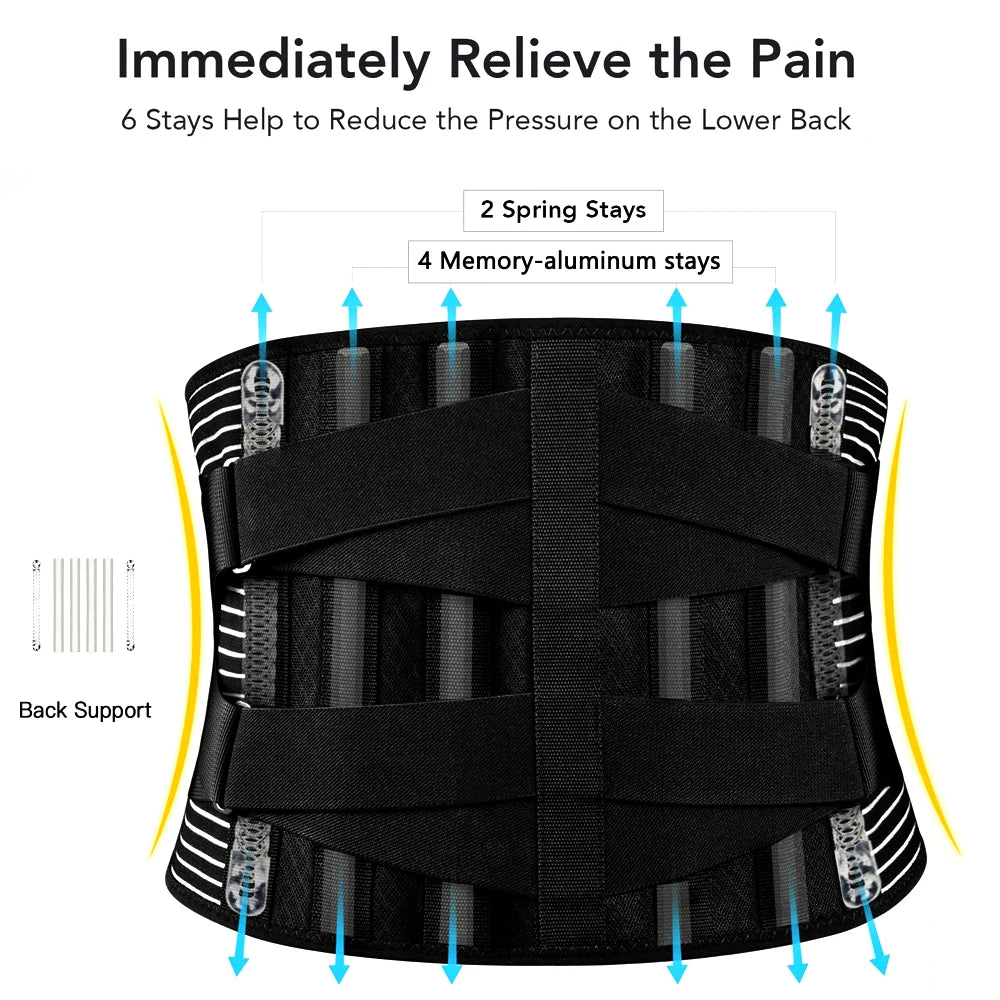 Back Belt Elastic Waist Support