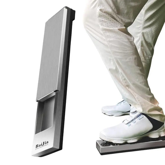 Golf Swing Leg Gravity Pedal Biomechanical Golf Training Aid Pedal Portable Posture Correction Trainer Golf Training Supplies