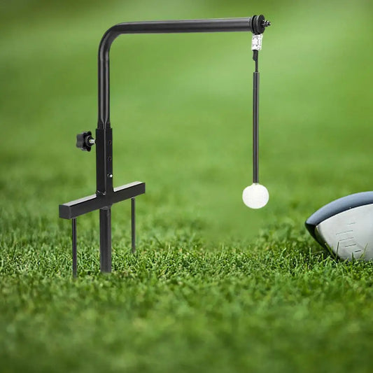 Golf Practic Swing Hitting Mat Exerciser Trainer adjustable Rotation Outdoor / Indoor Suitable For Beginners Training Aids Q6I2