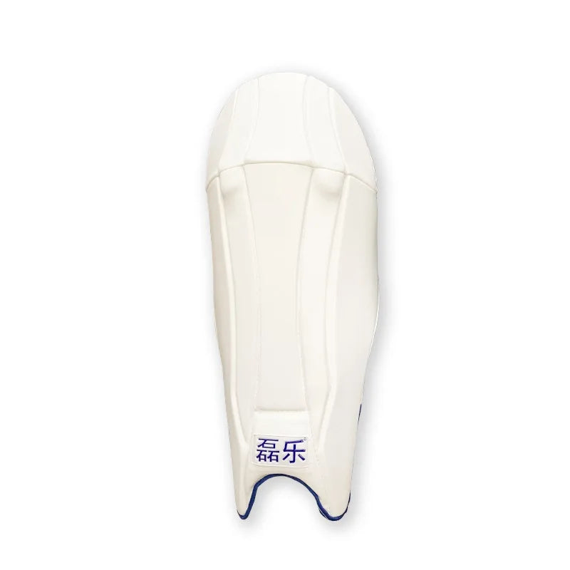 Cricket Wicket Keeper Pads Double Thickened Lightweight Breathable Leg Protection Removable Shock Absorption Sponge Calf Wear