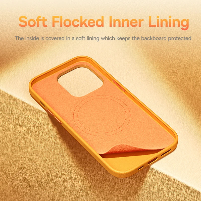 Leather Magnetic Case for iPhone 15 14 13