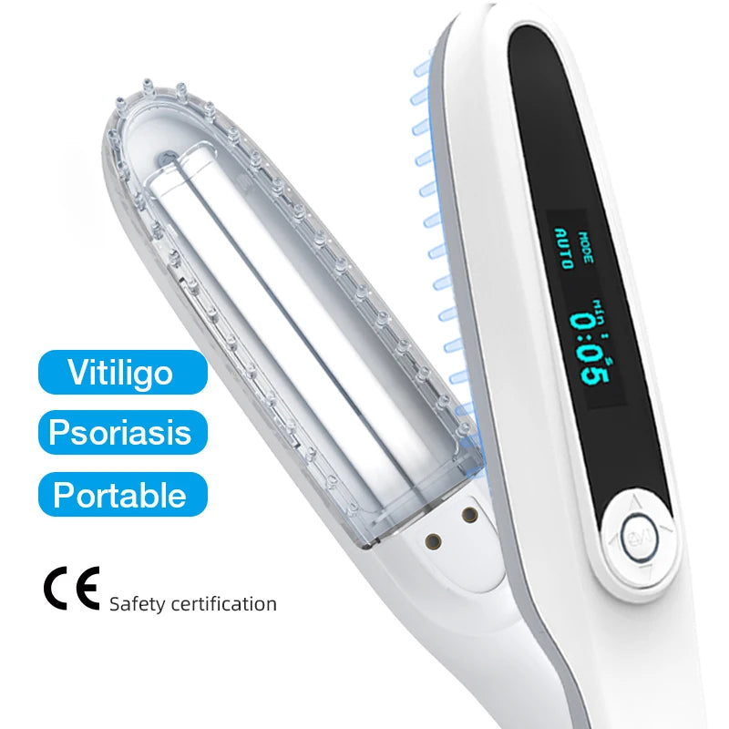 UVB Ultraviolet Phototherapy Instrument Vitiligo Treatment Ultraviolet Lamp Laser Psoriasis Lamp Phototherapy Vitiligo