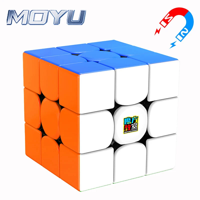 Magnetic Magic Cube 3X3 2X2 4X4 5X5 6X6 7X7 Pyraminx Megaminx Professional 3x3x3 3×3 Speed Puzzle Toy