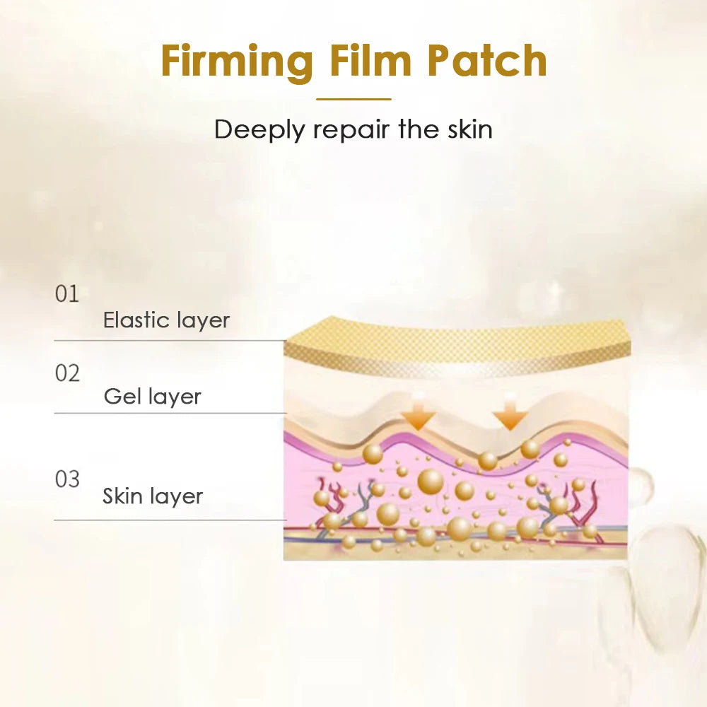 Face Care Mask Frown Lines Removal Gel Patch Nasolabial Folds Facial Forehead Anti-Wrinkle Mask Anti-Aging Eye Sticker Pad