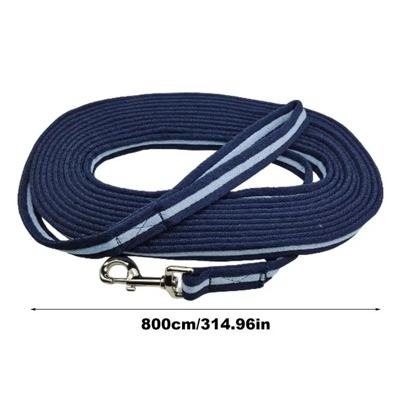 Horse Training Lunge Training Horse Equine Ergonomic Lunge Lead Rope Horse Riding Enthusiasts Precision Exercise Lunge Rope For