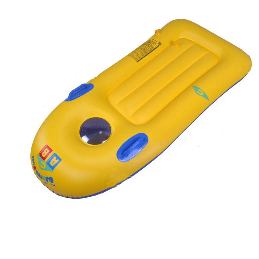 Inflatable Surfboard for Kids Portable Float Surf Boards Water Hammock Children Swimming Pool Ring Bathtub Water Inflatable Toy