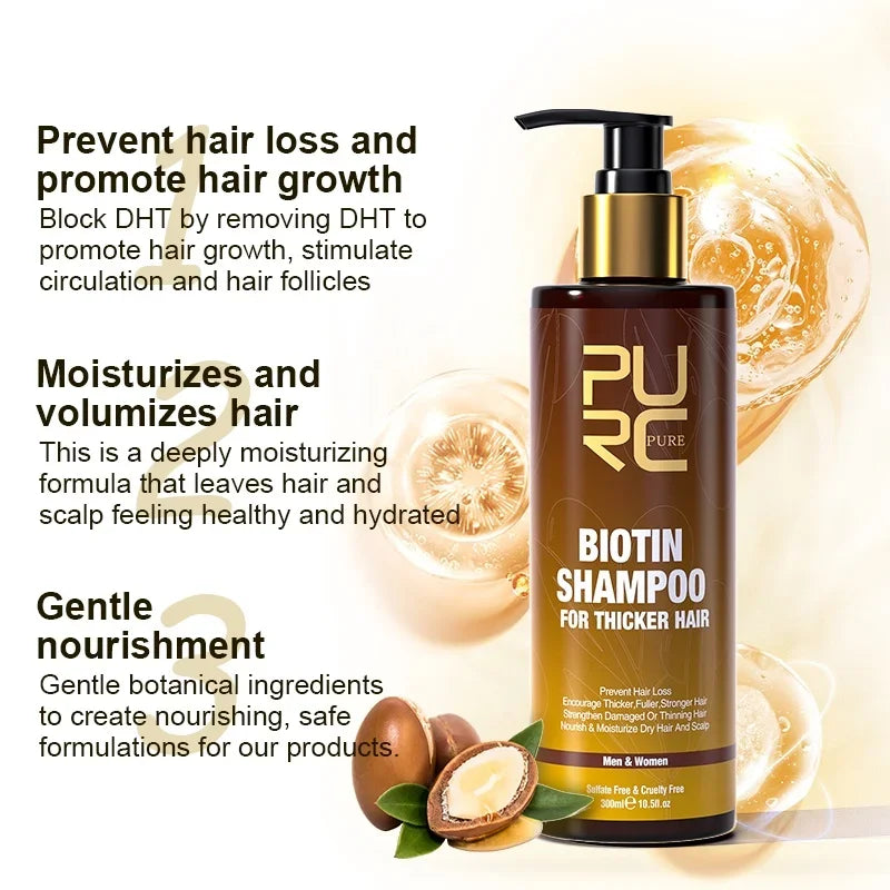 Hair Growth Shampoo pure ginger extract