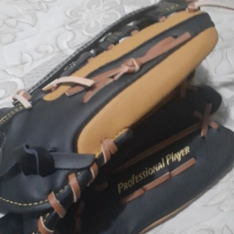 Outdoor Sports Genuine Leather Baseball Gloves for School Match Adults Youth Training 11.5/12.5 Inch Baseball Mitt Glove Gear
