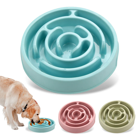 Slow Feeder Bowl Fun Non Slip Anti-Gulping also suitable for puppies