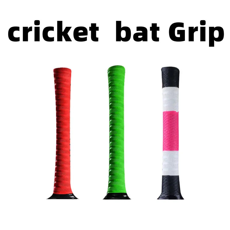 4 Pcs Cricket Bat Grip Rubber In 4 pieces Anti-Skid Tube Suction Cup Cushioning Soft Strap Shock-Absorbing Durable Rubber Grip