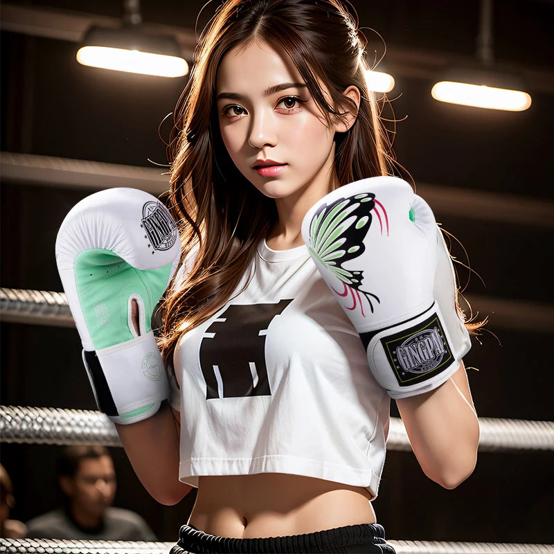 Professional Sanda Fists Kickboxing Gloves Training for  Women Muay Thai Boxing Sandbags Heavy Punching Bag Gloves Taekwondo