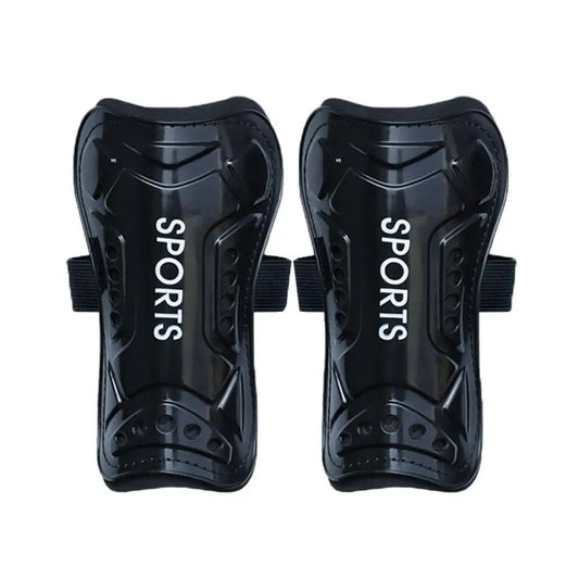 Football Shin Pads Plastic Soccer Guards Leg Protector For Kids Adult Protective Adjustable Gear Breathable Shin Guard