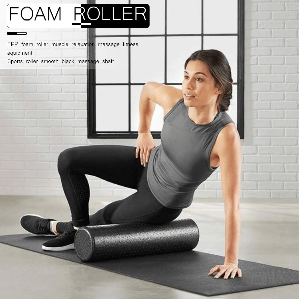 Yoga Pilates Foam Roller, 30/45cm Muscle Massage Roller