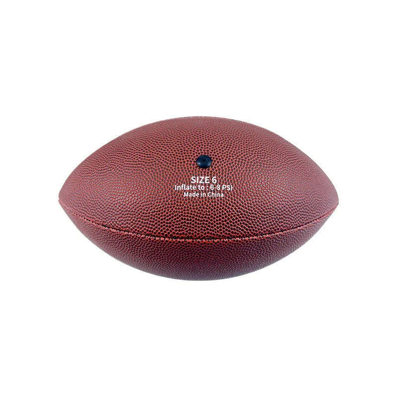 Standard Size 9 American Football Rugby Ball PVC Machine-sewing Anti-slip Durable Training Competition Ball Sports Equipment