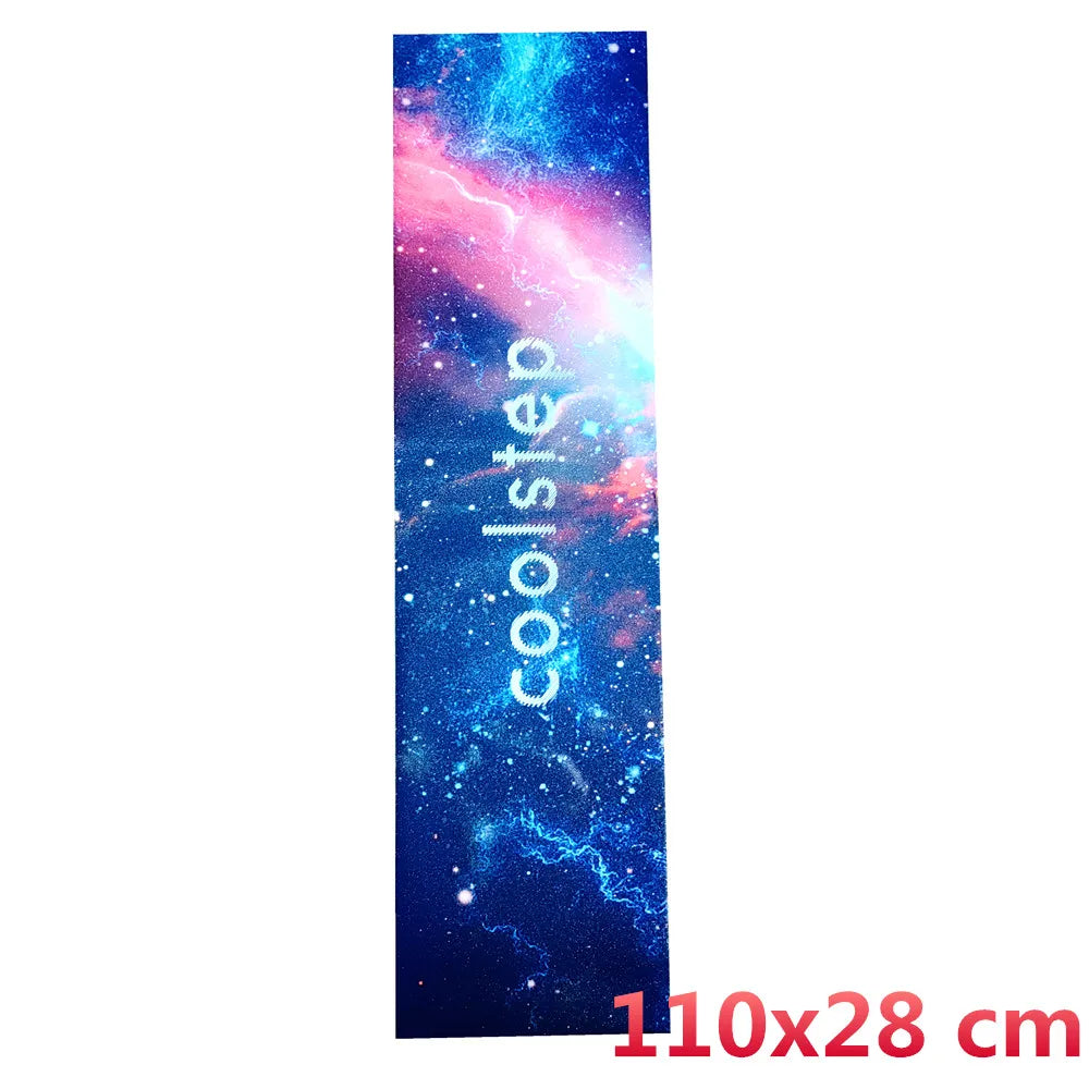 Free shipping skate board Long board griptape 110x28 cm 110 cm Length 28 cm width