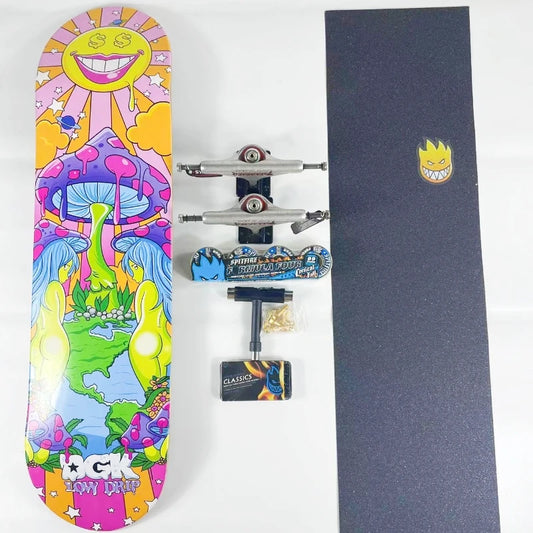 DGK Board Skateboard Professional Complete Skating  7-ply  Canada  Maple More Color 7.75/8.0/8.25/8.5 Inch Double Rocket
