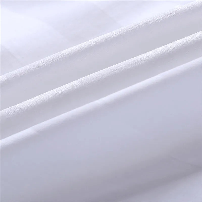 1pc Pillow Cover Hotel Bedding Thickened Encrypted Pure White Pillowcase