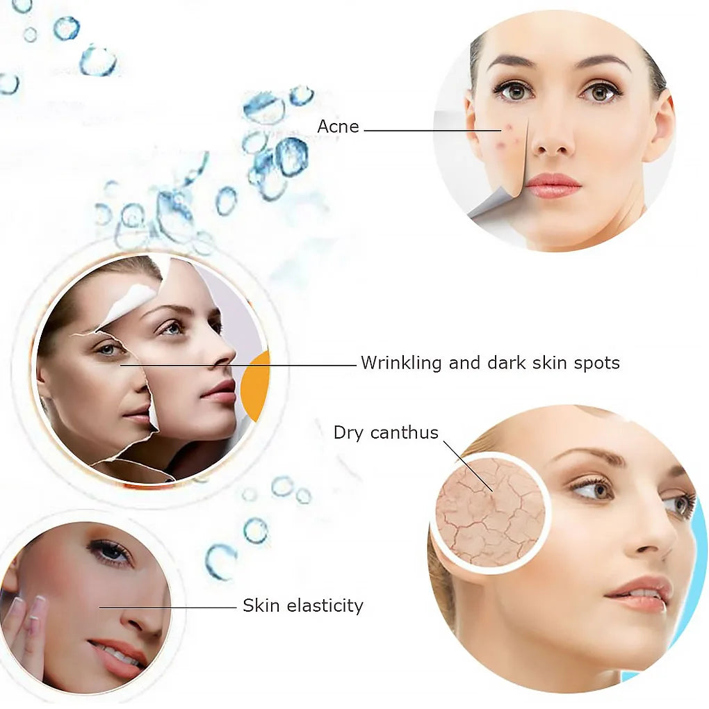 Face Steamer Facial Heating Sprayer Skin Moisturizing Pore Cleaner Facial Hot Fog Steamer Home Care Skin Humidifier SPA Machine