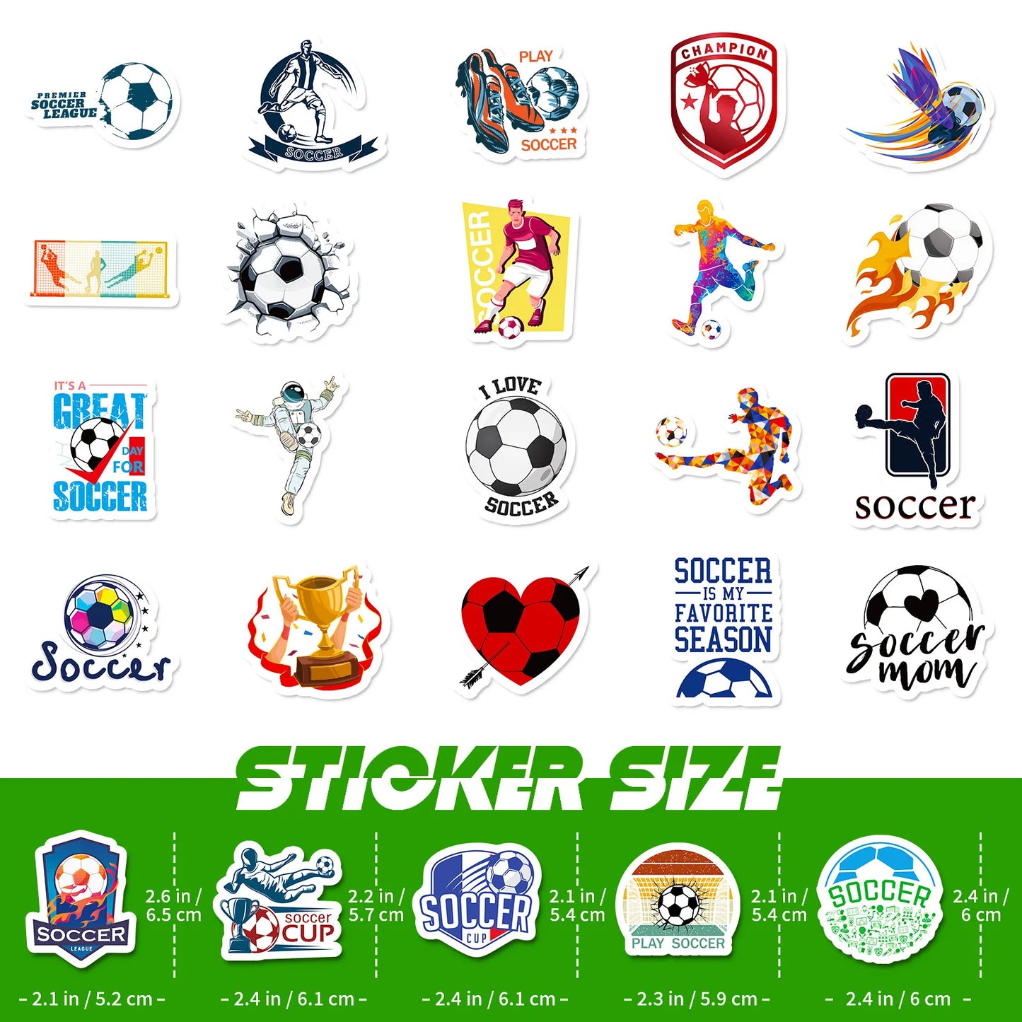 10/25/50pcs American Football Rugby Aesthetic Stickers Graffiti for Skateboard Car Helmet Suitcase Water Bottle Phone Laptop