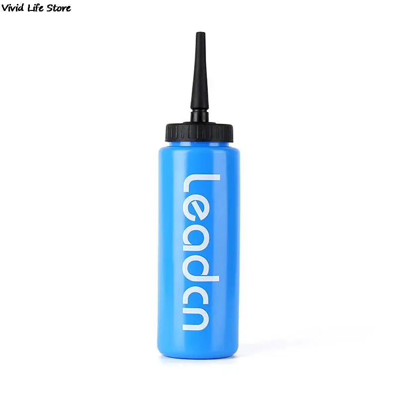 1Pc 1000ML 5 Colors Sports Water Bottle with Long Straw Leak-proof Bottles Ice Hockey Football Bottles Sports Accessories