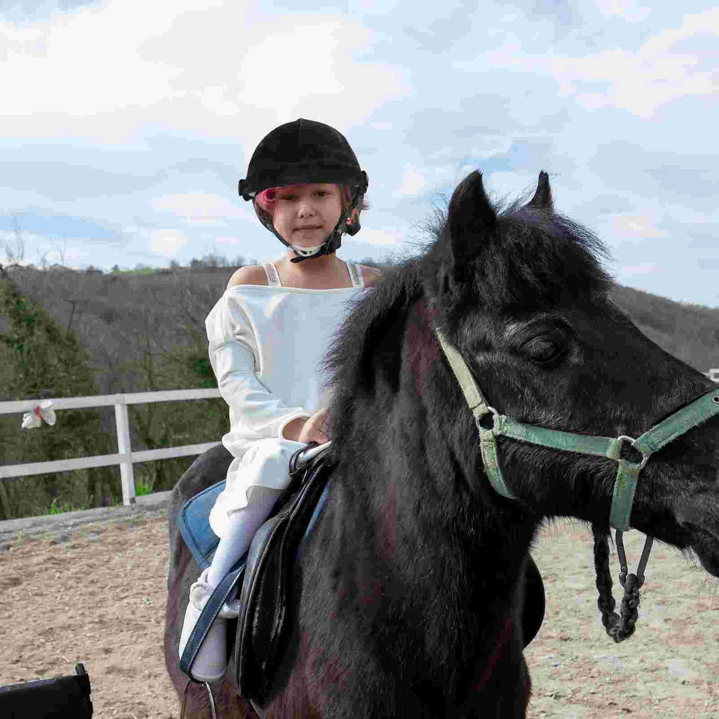 Kids Horse Riding Helmet Toddler Equestrian Helmet Lightweight Helmet Safety Protection Gear