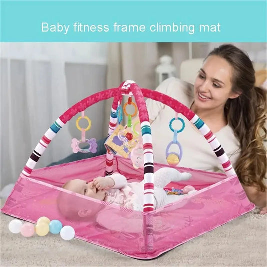 Multifunctional Baby Fitness Frame Infant Rug Enlightenment Toys Game Carpet Early Education Mat Fence Crawling Mat Toys Gift
