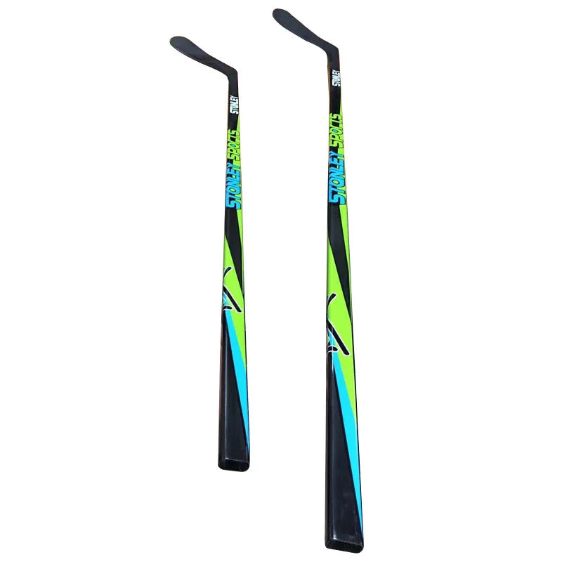 Wholesale Carbon Glass Composite Inline Hockey Sticks Cheap Ice Hockey Stick Wear-resistant Youth Field Sticks