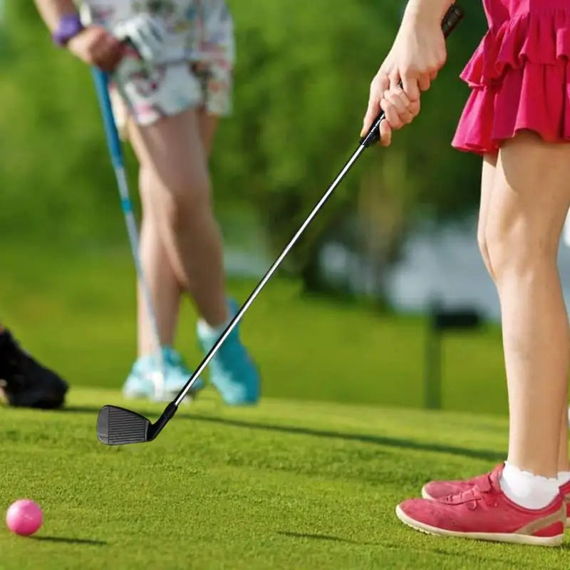 Kids Golf Club Set Stainless Steel Lightweight Golf Putters Detachable Multifunctional Golf Playing Supplies for Boys Girls Kids