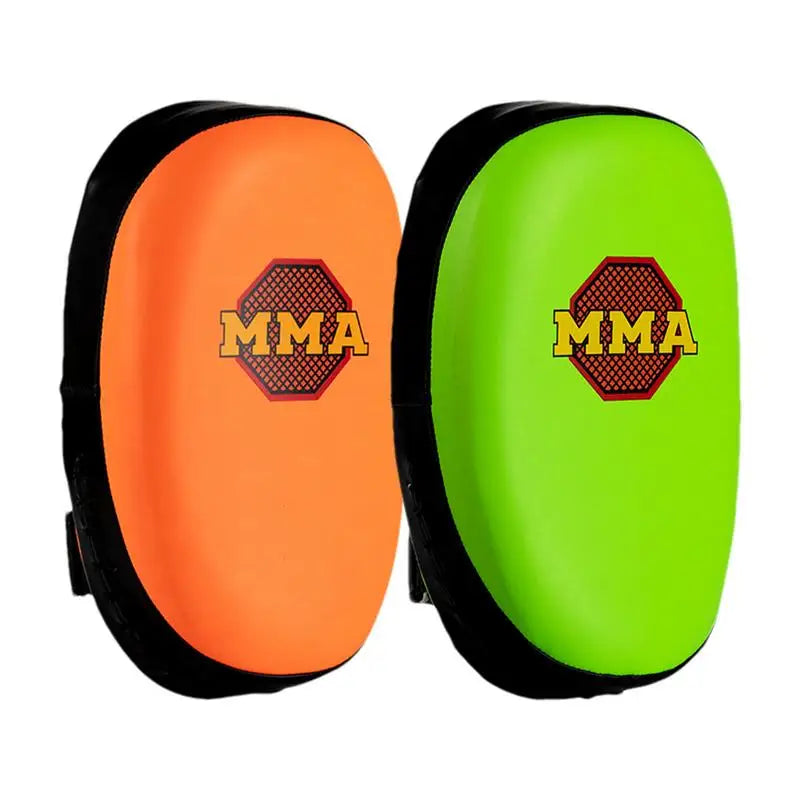Kickboxing Pads Soft Curved Punching Pads For Boxing MMA Training Equipment Fluorescent Taekwondo Kicking Pads Foot Knee And