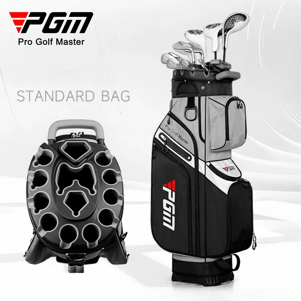 PGM 2024 Golf Bag Multi-Function Waterproof Anti-collision Retention Mechanism Golf Bags Large Capacity Travel Bags QB134