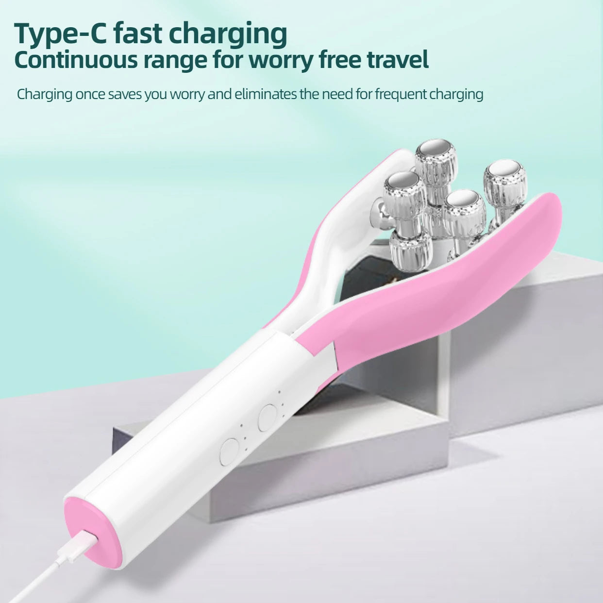 Face Massager Roller Y Shape Face Lifting Device V Face Double Chin Remover Face Care Skin Care Home Use Beauty Tool