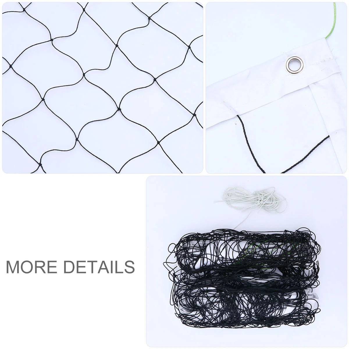 Outdoor Volleyball Net Competition Swimming Pool Indoor Soccer Training Tennis Replacement Beach