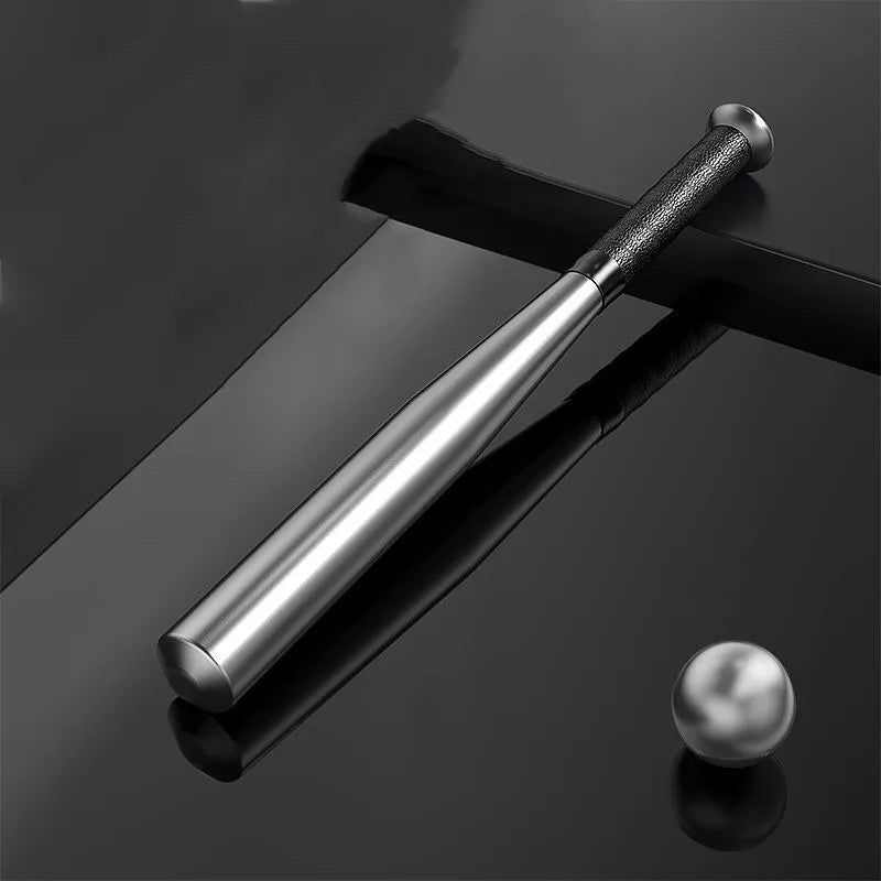 Thicken 21inch Baseball Bat Outdoor Protective Iron Bar Alloy Steel Durable Sweatproof Anti-slip Baseball Stick Sports Accessory