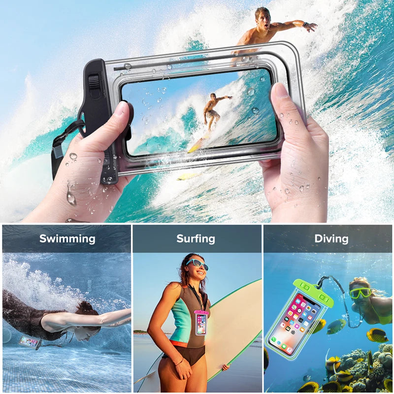 Swimming Bags Waterproof Phone Case Water proof Bag