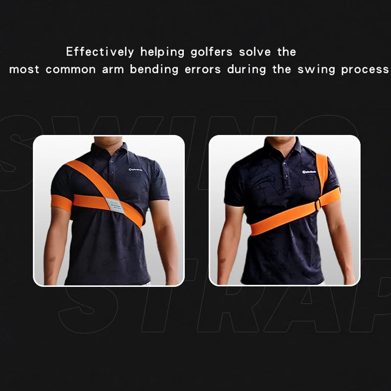 Golf Swing Correcto Golf Swing Strap Belt Gesture Alignment Training Golf Practice Supplies For Men Women Teenagers Beginners