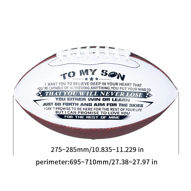 1pc Standard American Football For Outdoor Training And Recreational Play With Official Standard Size ,Size 9 Rugby