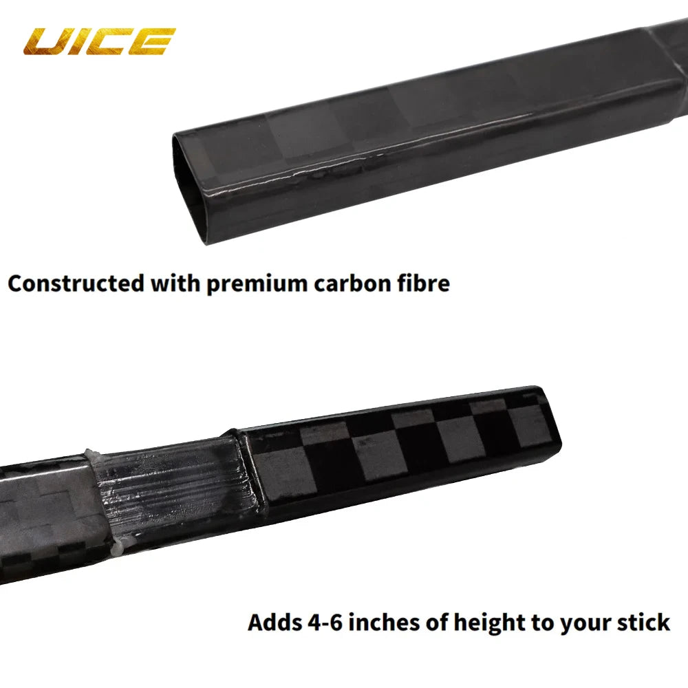 5pcs Hockey 6''/4‘’ Ice Hockey Stick Extension Adult Length Light Weight Stick End Plug For Hockey Stick