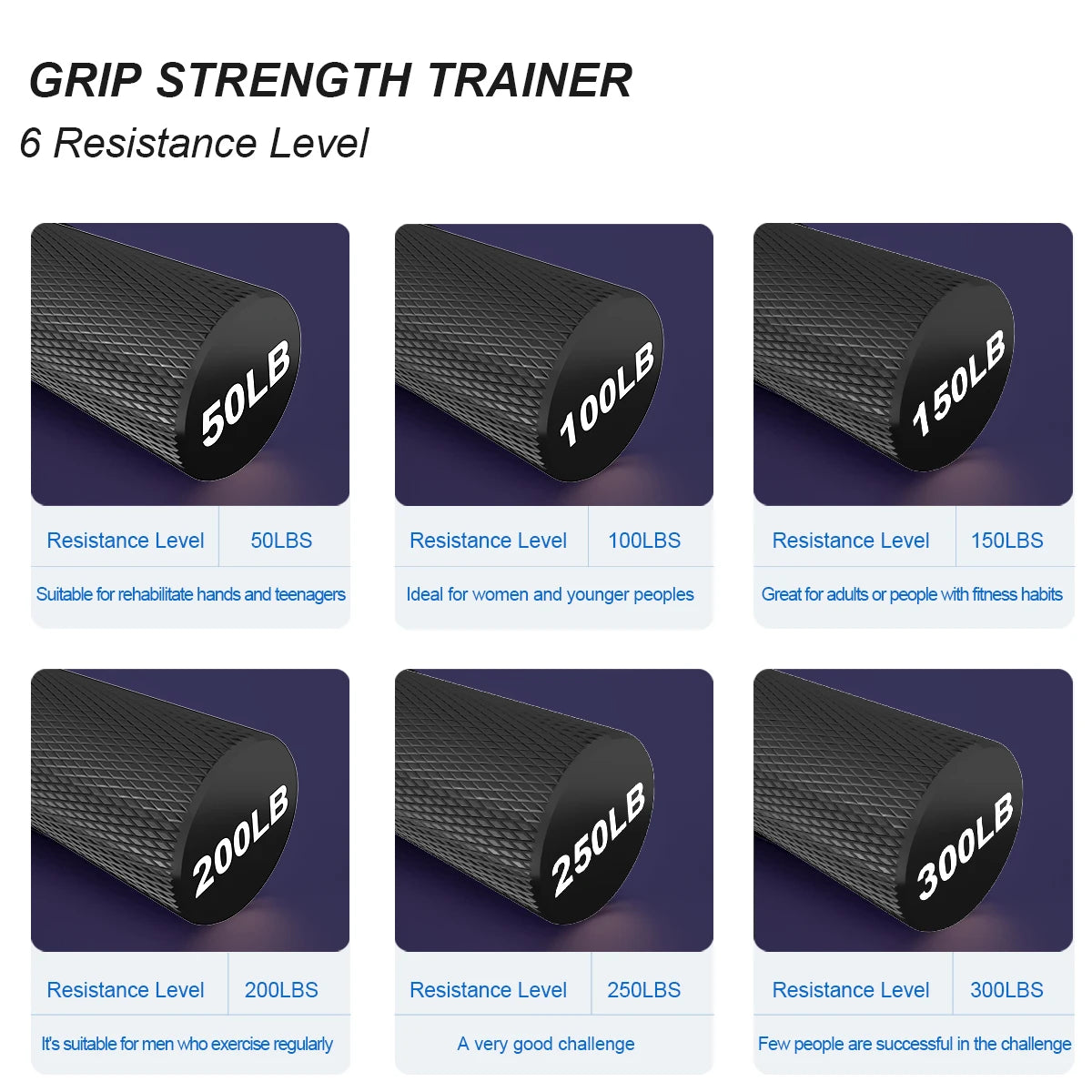 Metal Grip Strength Trainer