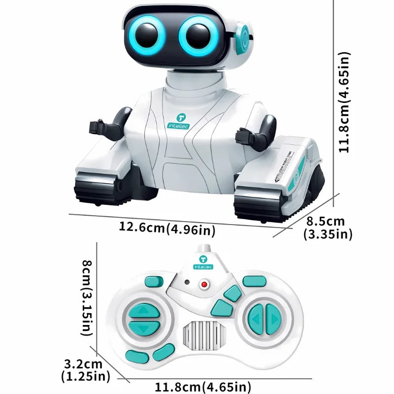 Smart Robots Emo Robot Dance Voice Command Touch Control Singing Dancing Talkking Interactive Toy Gift for Kids