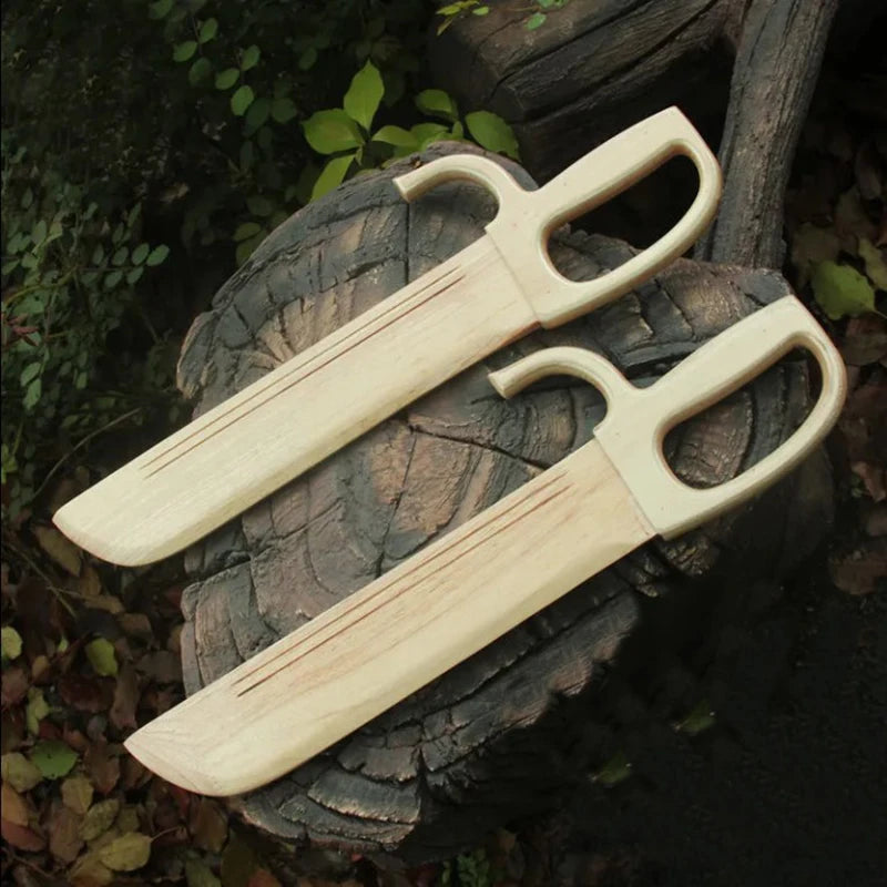 Martial Arts Equipment Wing Chun Eight Chopping Blade Pure Wood Butterfly Double Wing Chun Performance Blade