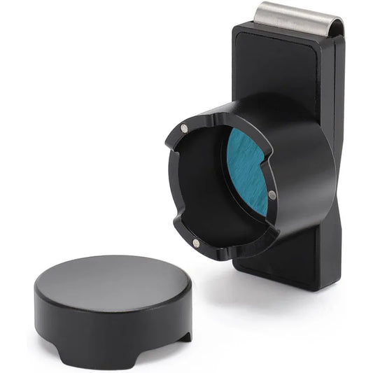 Magnetic Billiard Chalk Holder Durable Aluminium Alloy Portable Snooker Chalk Holder Case with Fixed Clip Billiard Accessories