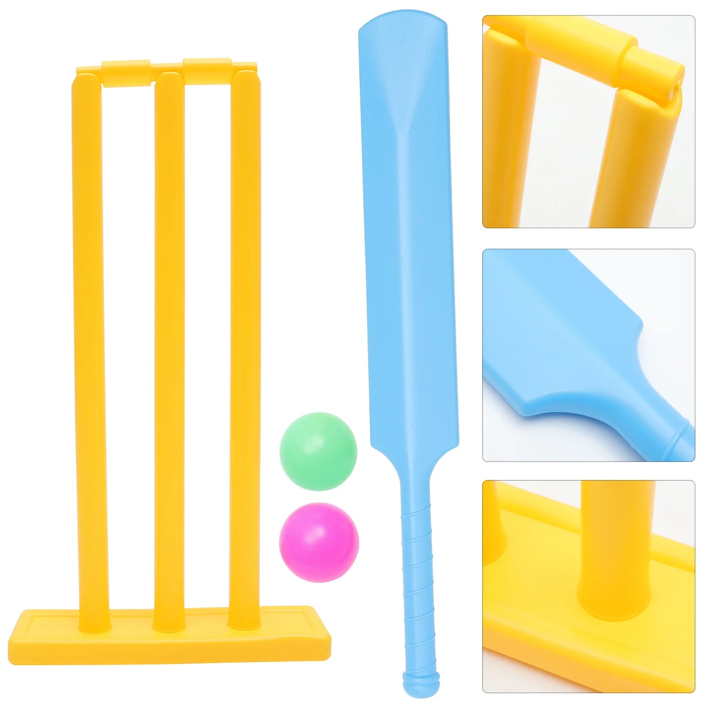 of  Kids Cricket Set Backyard Creative Sports Game Interactive Board Game Cricket Play Toys for Indoor Outdoor Play