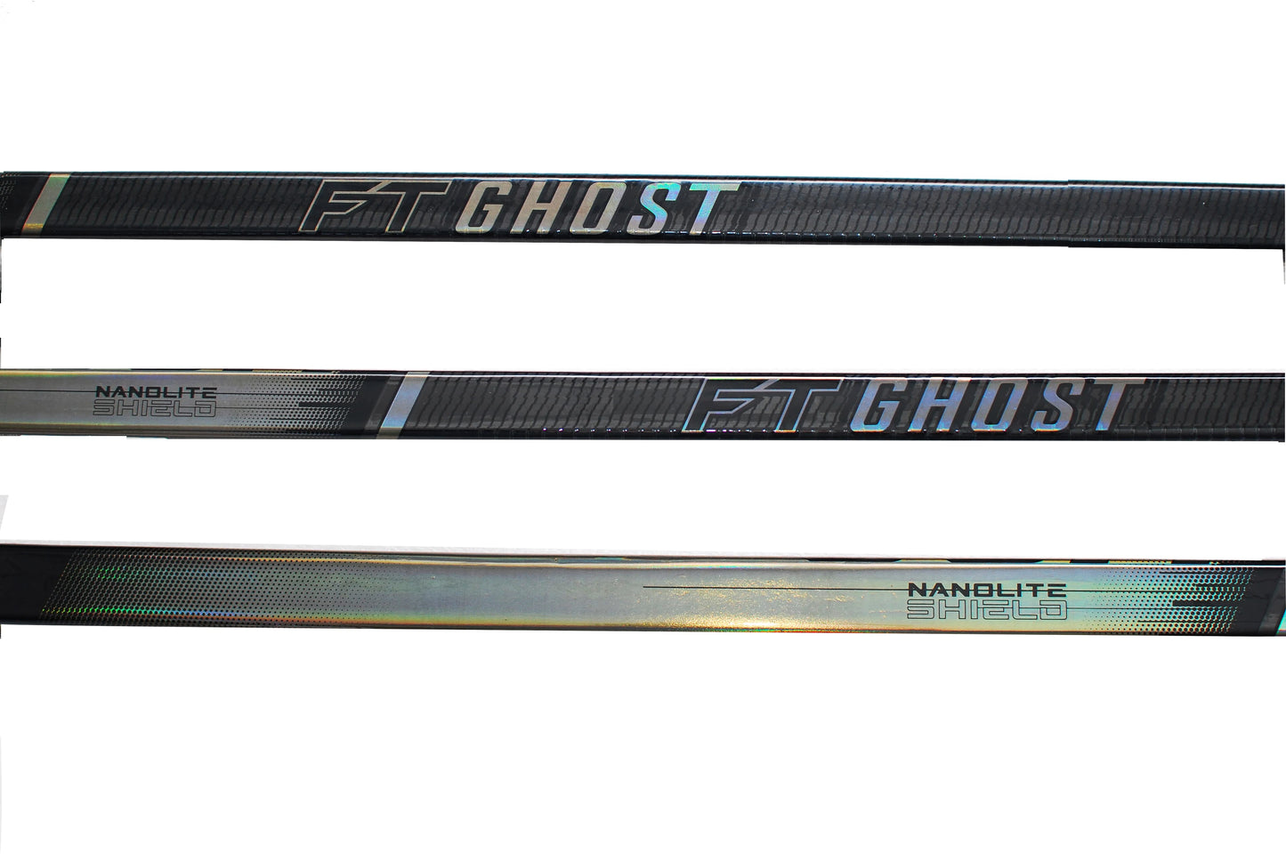 [2-Pack][Senior][FTGhost]Ice Hockey Sticks Senior FT series FTGhost With Grip Carbon Fiber Free Shipping