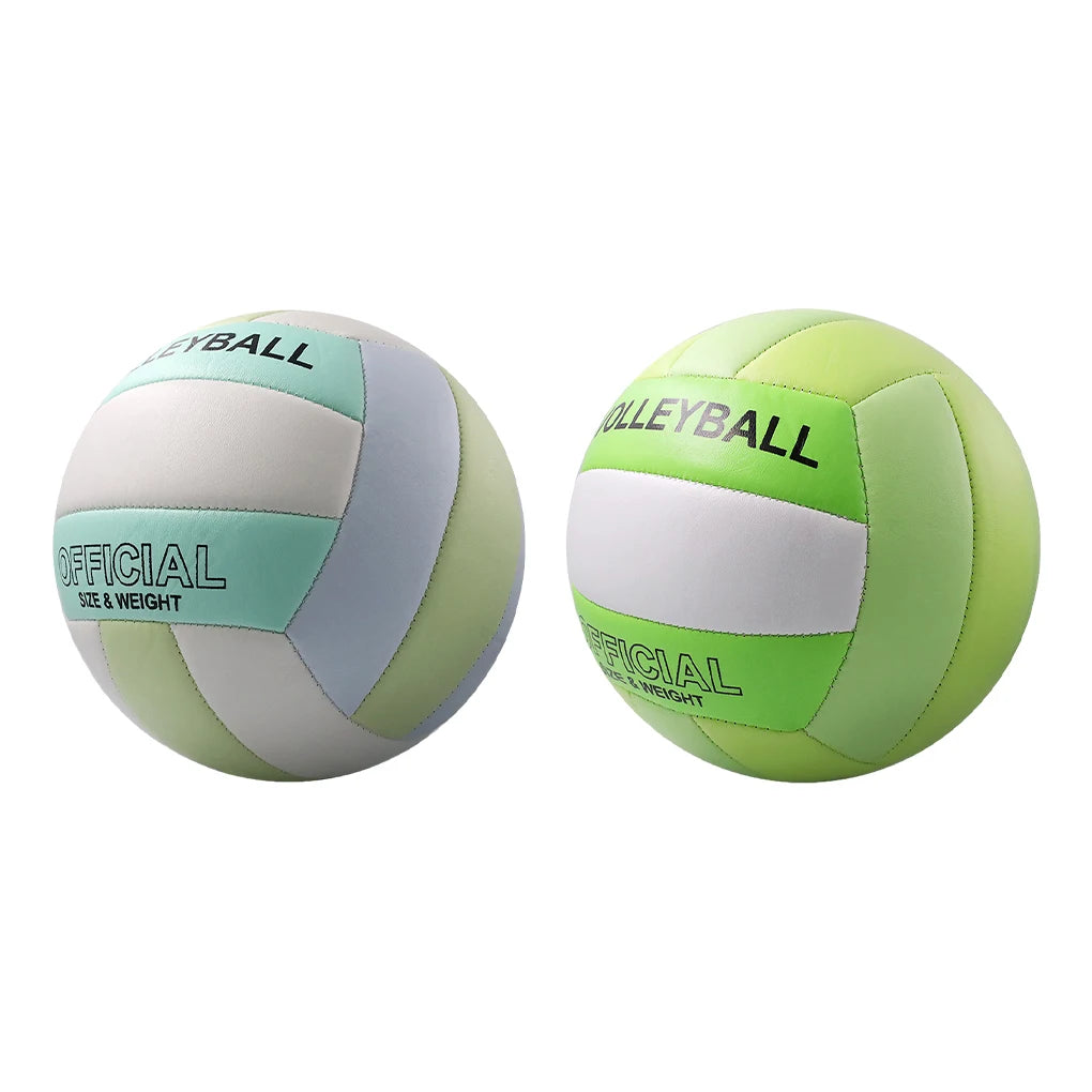 Professional Volleyball Training Ball for Youth and Beginners, Soft Size 5 Indoor Volleyball Game Practice Tool