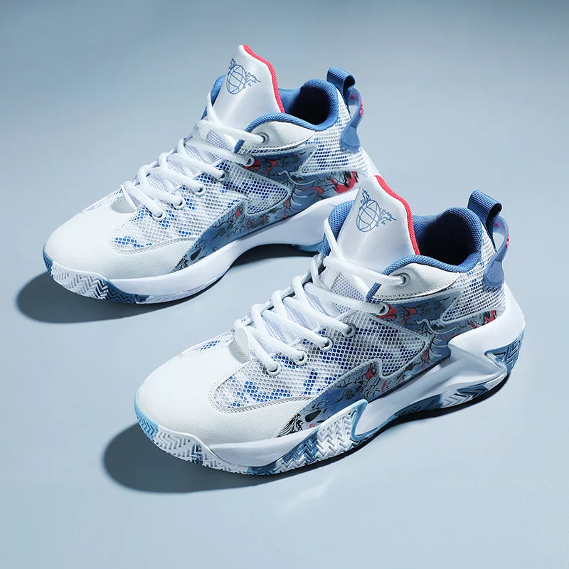 Men's casual sports shoes, basketball shoes, breathable and comfortable sports shoes, training sports basketball shoes, men's ca