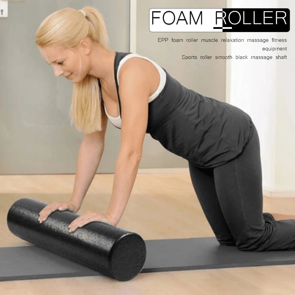 Yoga Pilates Foam Roller, 30/45cm Muscle Massage Roller