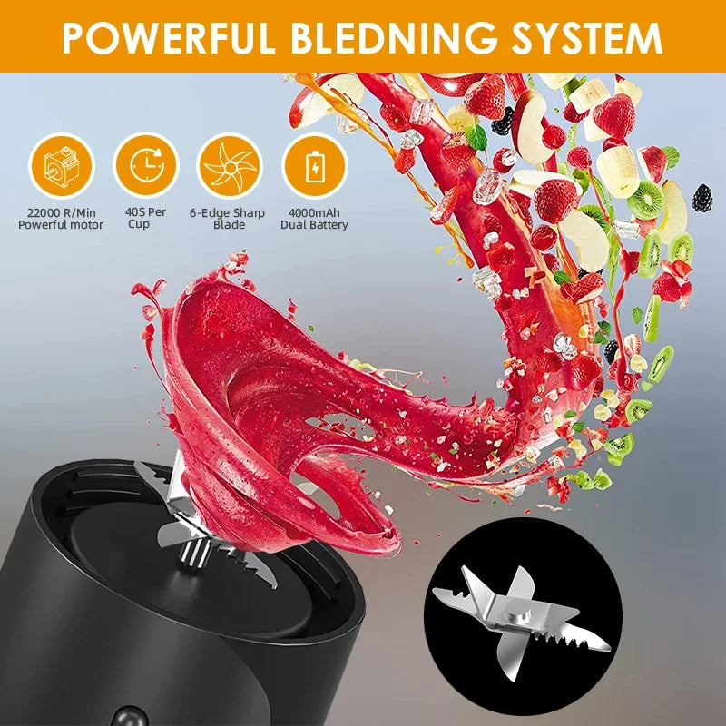 Portable Blender Fresh Juice Mixer