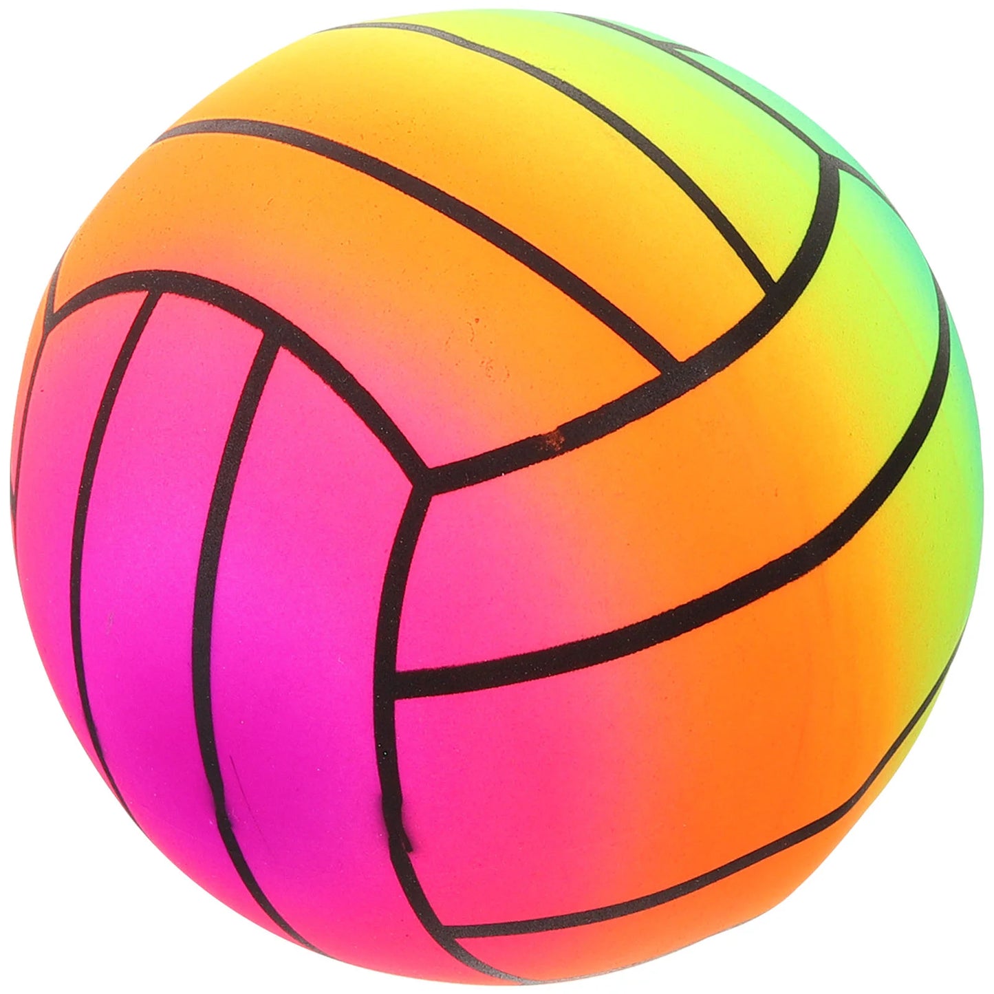 Beach Ball Thickened Rainbow Pvc Volleyball Children's Inflatable Toy Indoor and Outdoor Sports Equipment Teenagers