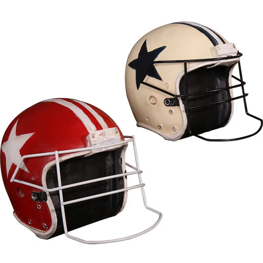 Rugby Helmet Ornament American Football Game Peripheral Rugby Toys American Football Team Collection Birthday Gift Christmas