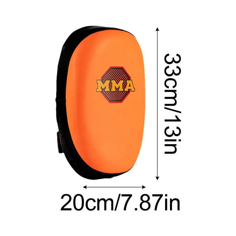 Kickboxing Pads Soft Curved Punching Pads For Boxing MMA Training Equipment Fluorescent Taekwondo Kicking Pads Foot Knee And